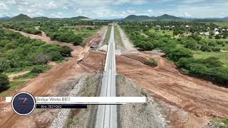 MDM March 2023 Progress Video Standard Gauge Railway Line From Morogoro to Makutupora [upl. by Regen430]