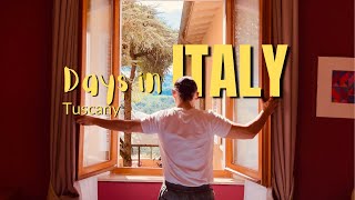 Tuscany Italy for 24 Hours UNESCO hot springs and a destination wedding [upl. by Oicafinob27]