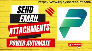 How to Send Email with Attachment in Power Automate  Power Automate Send Multiple Email Attachments [upl. by Cerell]