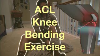 ACL and Meniscus Knee Bending Exercise for a QUICK RECOVERY [upl. by Aklam]