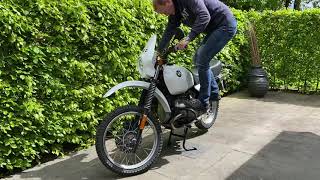 BMW R100GS  kickstart [upl. by Julita]