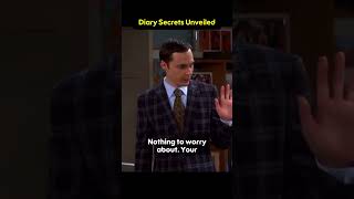 Diary Secrets Unveiled bigbangtheory comedy secrets [upl. by Freeland]