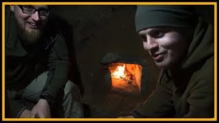 Bushcraft Camp S02E02 Ofen im Grubenhaus  Lagerbau Outdoor Shelter [upl. by Jasmine]