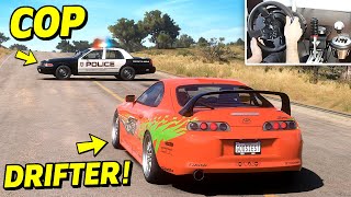 Drift Cars vs COPS  Forza Horizon 5 [upl. by Darrej]