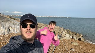 🔴 Live Sea Fishing  Haslar Wall Gosport UK 🔴 [upl. by Jarita]