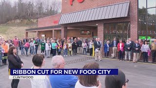 Ribbon cut on new Food City in Clintwood Virginia [upl. by Sanburn]