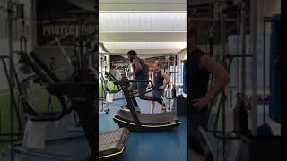 Alivereti Raka sur le SKILLMILL de Technogym [upl. by Streeter106]