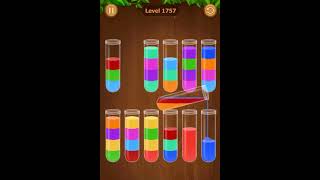 Water Sort  Color Sort Game Level 1751  1760 Walkthrough  PuzzleChallenge ✔️ [upl. by Nalra]