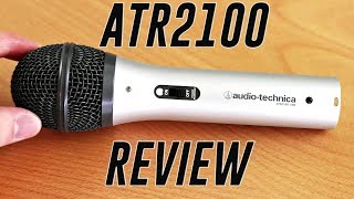 Audio Technica ATR2100 USBXLR Microphone Review  Test [upl. by Orran]