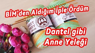 Kolay Yelek Örneği  Yelek Modeli örgü yelek yelekörneği knitting crochet [upl. by Mahgem641]