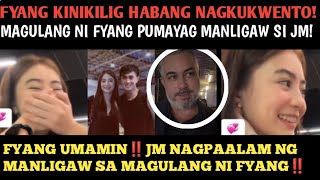 FYANG UMAMIN‼️JM NAGPAALAM NG MANLIGAW SA MAGULANG NI FYANG‼️FYANG KINIKILIG HABANG NAGKUKWENTO [upl. by Farmer]