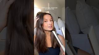 Straightener Curls Tutorial❤️ hair hairtutorial straightenercurls tutorial [upl. by Agosto826]