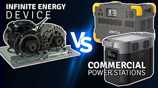 Free Energy Generator VS Portable Power Stations  Liberty Engine [upl. by Eelek]