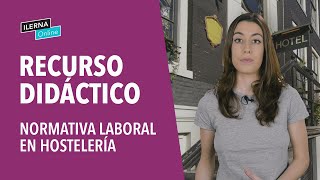 Normativa laboral en hostelería [upl. by Liamsi]