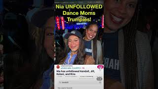 NIA UNFOLLOWS DANCE MOMS CAST [upl. by Edora]