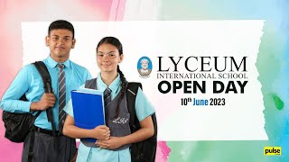 Lyceum International School Open Day 2023 [upl. by Eanwahs]