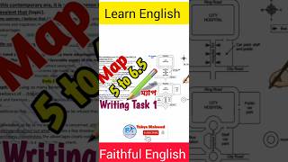 IELTS Writing Task 1 Map রাইটিং ম্যাপ লেখার সহজ পদ্ধতি।IELTS Academic Writing Map Target Band 7 [upl. by Annehsat]