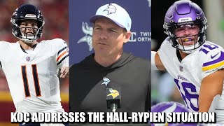 Kevin OConnell Addresses the Jaren HallBrett Rypien Situation [upl. by Hindu]