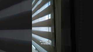 Window Blinds Design  Zebra Blinds  Best Roller Blinds Curtains Installation   shorts viral [upl. by Holly-Anne618]