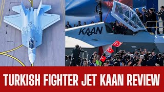 Turkish 5th Generation Fighter Jet KAAN Explained In Details türkiye Fighterjet KAAN [upl. by Steinway389]