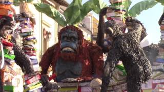 Carnevale di Viareggio 2017 quotBurocrazy la giungla delle leggiquot [upl. by Ecniv451]