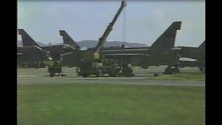 RAF Binbrook Lightnings13th June 1988 Part One [upl. by Wolbrom]