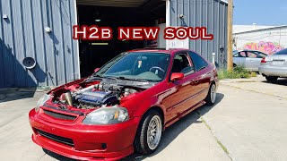 Build h2b ek civic seeking new owner [upl. by Oeak]