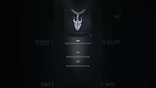 양현민 yanghyeonminYNG KURT  IMP  가사 Lyrics Shorts [upl. by Adiehsar]