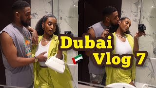 Dubai Vlog 7  baecation vlog  the last day in Dubai packing dubaivlog baecation lastday [upl. by Kinsman]