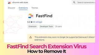 FastFind Search Redirects  How to Remove It Browser  Device [upl. by Ahsimik]