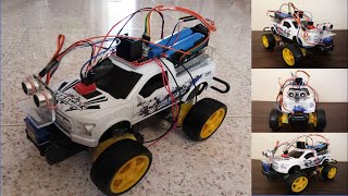 HOW TO MAKE OBSTACLE AVOIDING ROBOT CAR [upl. by Garneau40]