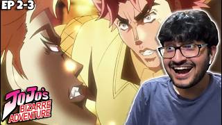 DIO VS JONATHAN JOESTAR  JoJos Bizarre Adventure Episode 2 and 3 REACTION [upl. by Travax203]