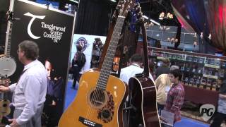 NAMM 11  Tanglewood Guitars Sundance Historic Series [upl. by Olleina486]