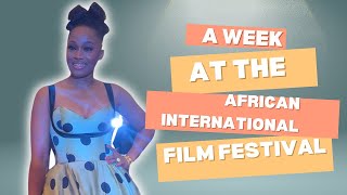 INSIDE THE AFRICAN INTERNATIONAL FILM FESTIVALnigerianfilms [upl. by Irahc418]