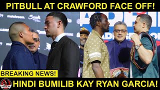 BREAKING Pitbull hindi BILIB sa panalo ni Garcia  OFFICIAL Face Off Pitbull amp Crawford [upl. by Alejandra]