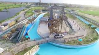 Schlitterbahn RiverPark and Resort  Drone Footage Corpus Christi Texas [upl. by Ogirdor]