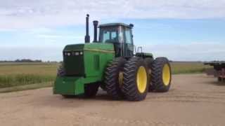 1995 John Deere 8770 Tractor [upl. by Eanad]