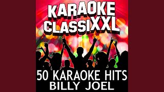 Streetlife Serenader Karaoke Version Originally Performed By Billy Joel [upl. by Alletneuq]