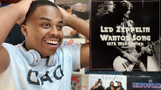 LED ZEPPELIN  WANTON SONG  REACTION [upl. by Notnelc]