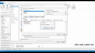Outlook 2013 İmza Oluşturma [upl. by Werdn]