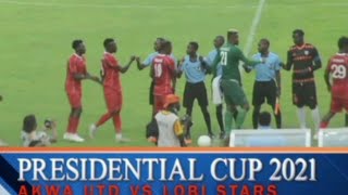 Akwa United vs Lobi Stars 10 Presidential Cup 2021 Preseason Tournament [upl. by Candy]