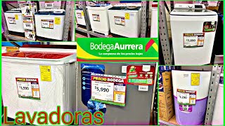 ‼️LAVADORAS CON DESCUENTO 😱 EN BODEGA AURRERÁ 💚🤑 RECORRIDO 🫡‼️ [upl. by Starlene]