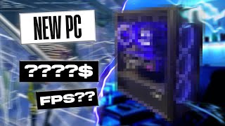 UNBOXING DE MON NOUVEAU PC  TEST SUR FORTNITE [upl. by Chantalle]