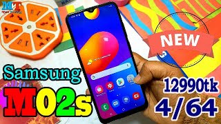 Samsung M02s Short Review in Bangla By Multi Technology [upl. by Annaicul144]