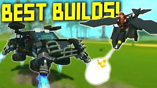 MindBlowing Transformers Flying Dragon and More of YOUR BEST BUILDS  Scrap Mechanic Gameplay [upl. by Horwitz790]