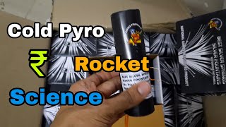 Rocket science cold pyro electric anar electric fireworks experiment tutorial how to use [upl. by Lenod809]