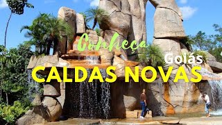 Tour pela cidade de Caldas Novas de Goiás [upl. by Setsero515]