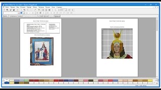 Программа Pattern Maker v4 Pro  Проект схемы специальная вставка информации и схемы [upl. by Aztinaj]