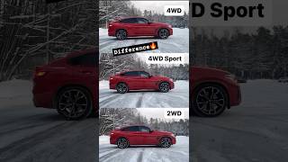 4WD  2WD  4WD Sport Performance 🔥 4wd 2wd 4wdsport sportscar acceleration automobile [upl. by Ymar49]