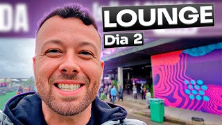 Quais as vantagens do LOUNGE no LOLLAPALOOZA  Dia 2 [upl. by Garges]